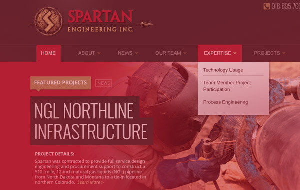Spartan Website Design